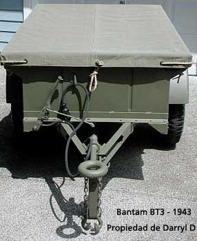 Trailers anfibios livianos de la Segunda Guerra Mundial (Modelos Willys MBT y Bantam T3)