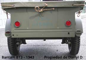 Trailers anfibios livianos de la Segunda Guerra Mundial (Modelos Willys MBT y Bantam T3)